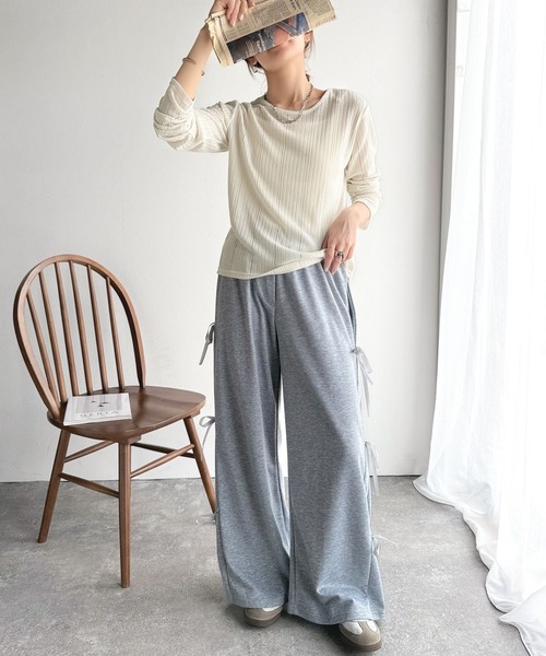 「classicalelf」 長袖カットソー LARGE ブラック レディース_画像7