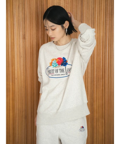 最終値下げ！ロンハーマン FRUIT OF THE LOOM スウェット FRUIT OF THE LOOM（フルーツオブザルーム） トレーナー スウェット