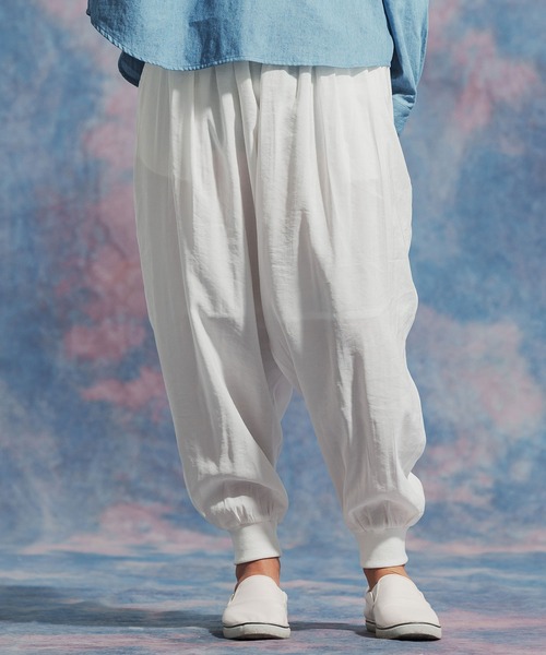 「Jih Nunc」 イージーパンツ M ブラック メンズ_画像2