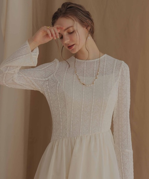 「Dorry Doll」 ドッキングワンピース MEDIUM アイボリー レディース_画像4