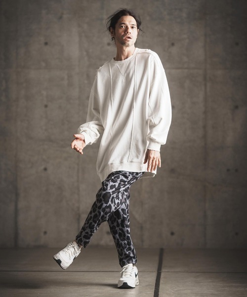 「GLIMCLAP」 スウェットカットソー S ブラック メンズ_画像4