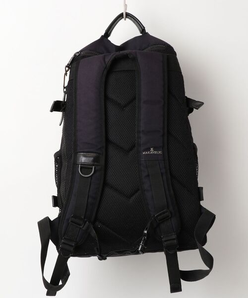 「MAKAVELIC」 リュック ONE SIZE ネイビー メンズ_画像2