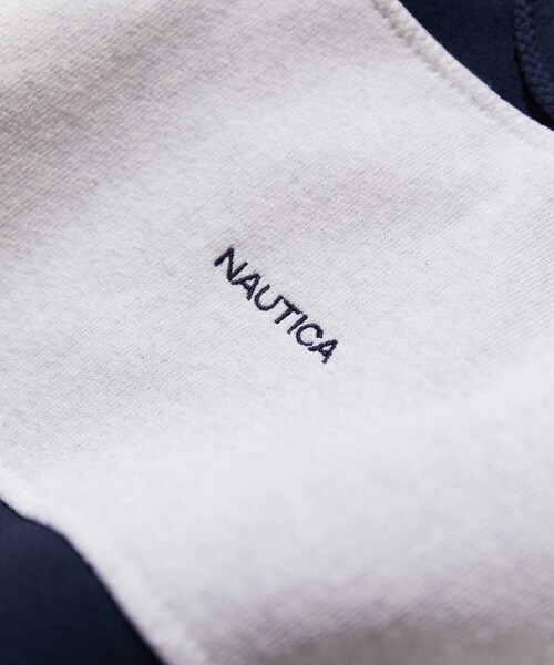 「NAUTICA」 プルオーバーパーカー MEDIUM チャコールグレー メンズ_画像2