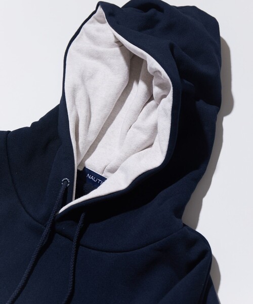 「NAUTICA」 プルオーバーパーカー MEDIUM チャコールグレー メンズ_画像5