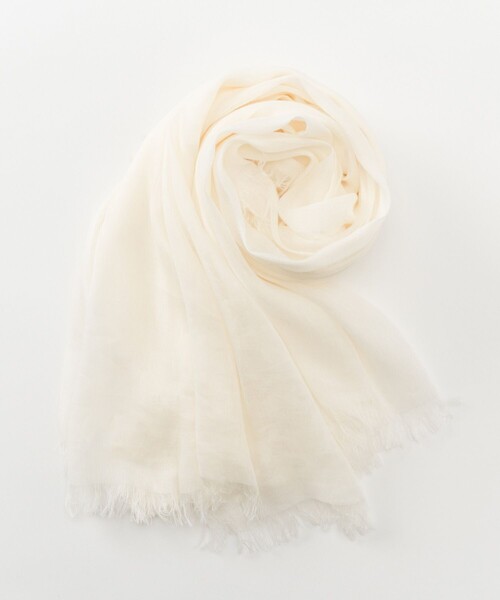 「ASAUCE MELER」 ストール 2 ネイビー レディース_画像2