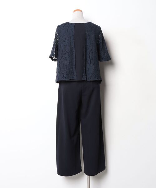 「Lace Ladies」 セットアップ M ネイビー レディース_画像2