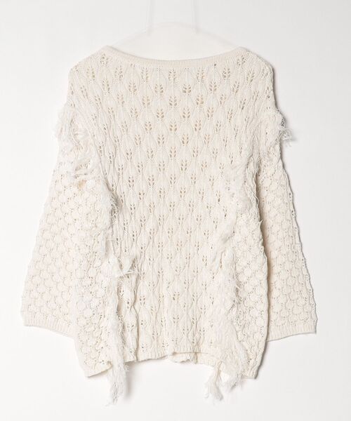 「IENA LA BOUCLE」 7分袖ニット FREE ベージュ レディース_画像2