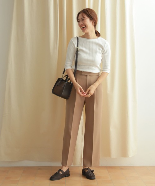 「URBAN RESEARCH DOORS」 半袖カットソー MEDIUM ブラック レディース_画像9