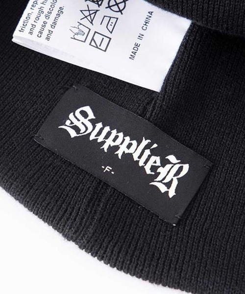 「SUPPLIER」 ニットキャップ FREE ブラック メンズ_画像2