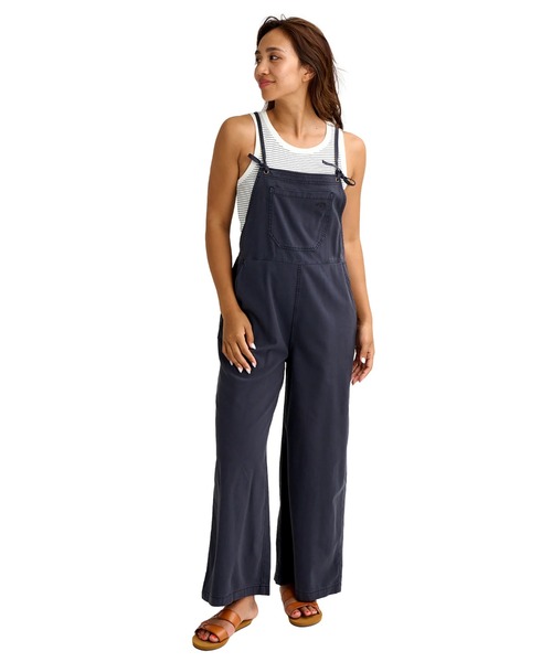 セット割あり！Billabong ネイビー オーバーオール BILLABONG（ビラボン） サロペット オーバーオール ウィメンズ WOVEN