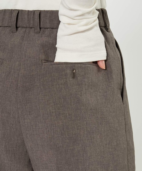 パンツ リネンライクシャンタンハーフパンツ「セットアップ対応」 レディース_19
