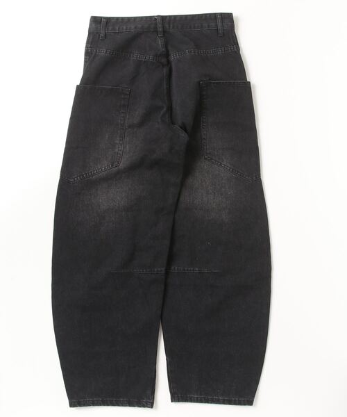 「CORPUS TOKYO」 デニムパンツ 1 ブラック メンズ_画像2