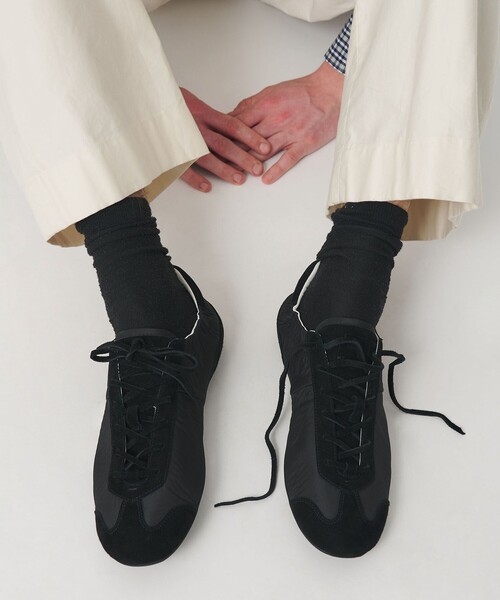 スニーカー 「別注」「FOOT INDUSTRY」ソフト ガット シューズ メンズ