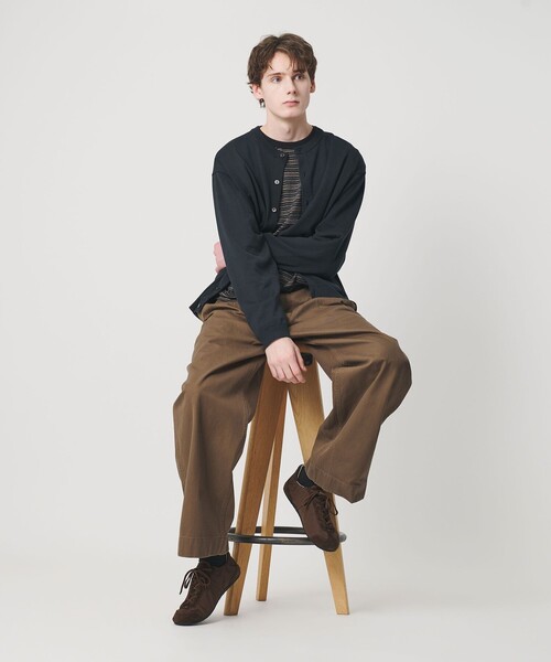 スニーカー 「別注」「FOOT INDUSTRY」ソフト ガット シューズ メンズ