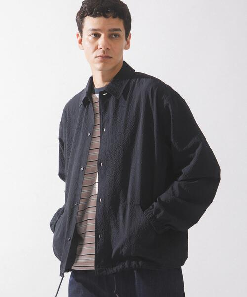 URBAN RESEARCH Sonny Label ブルゾン アウター シアサッカーコーチ