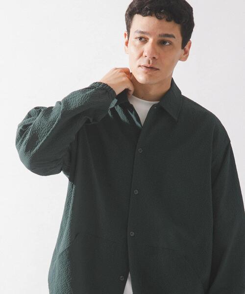 URBAN RESEARCH Sonny Label ブルゾン アウター シアサッカーコーチ