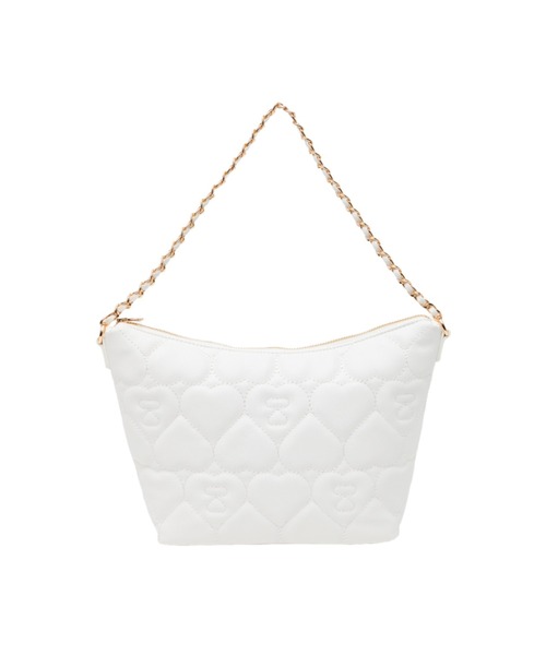 ショルダーバッグ バッグ QUILTED HEART MONOGRAM MINI HANDBAG レディースの画像