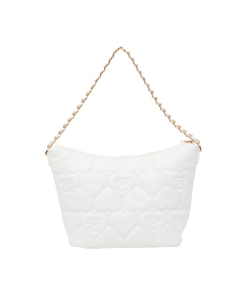 ショルダーバッグ バッグ QUILTED HEART MONOGRAM MINI HANDBAG レディースの画像
