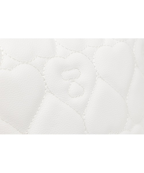 ショルダーバッグ バッグ QUILTED HEART MONOGRAM MINI HANDBAG レディースの画像