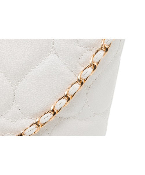 ショルダーバッグ バッグ QUILTED HEART MONOGRAM MINI HANDBAG レディースの画像