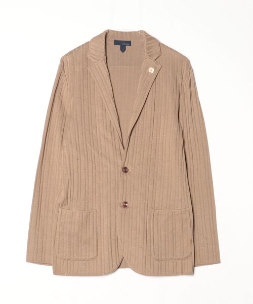 LARDINI（ラルディーニ） ストライプ柄テーラードジャケット S