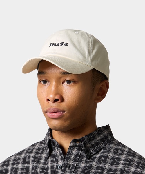 HUF（ハフ） キャップ 帽子 89 EMBROIDERED 6 PANEL CV HAT メンズ