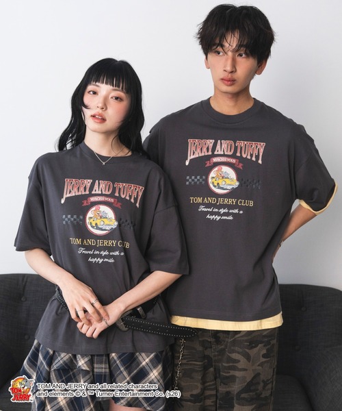 tシャツ WEGO/「26年春夏新作」キャラクターズグラフィックT1 メンズ