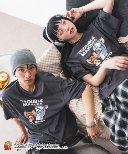 tシャツ WEGO/「26年春夏新作」キャラクターズグラフィックT1 メンズ