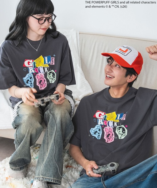 tシャツ 半袖 WEGO/キャラクターズグラフィックT1 レディース メンズ