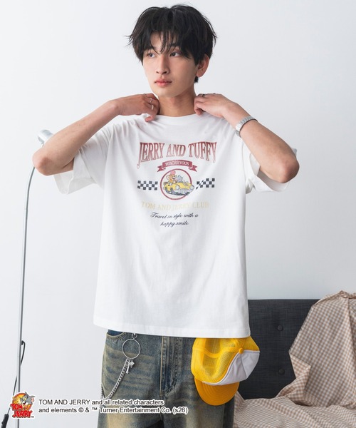 tシャツ WEGO/「26年春夏新作」キャラクターズグラフィックT1 メンズ