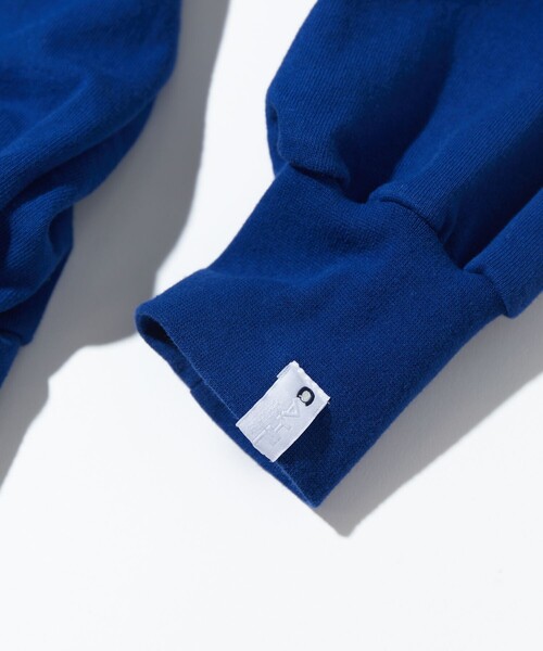 「CAHLUMN」 長袖Tシャツ MEDIUM ネイビー メンズ_画像9