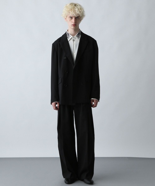 「HARE」 長袖シャツ SMALL レッド メンズの画像