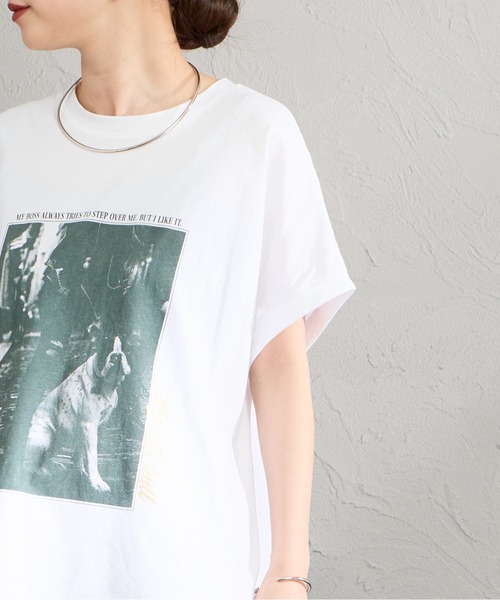 MICA&DEAL（マイカアンドディール） tシャツ 半袖 別注 フレンチ