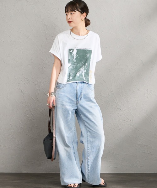 MICA&DEAL（マイカアンドディール） tシャツ 半袖 別注 フレンチ