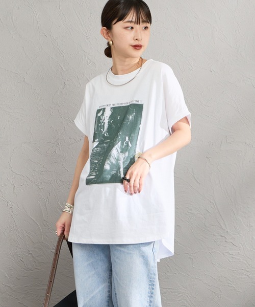 MICA&DEAL（マイカアンドディール） tシャツ 半袖 別注 フレンチ