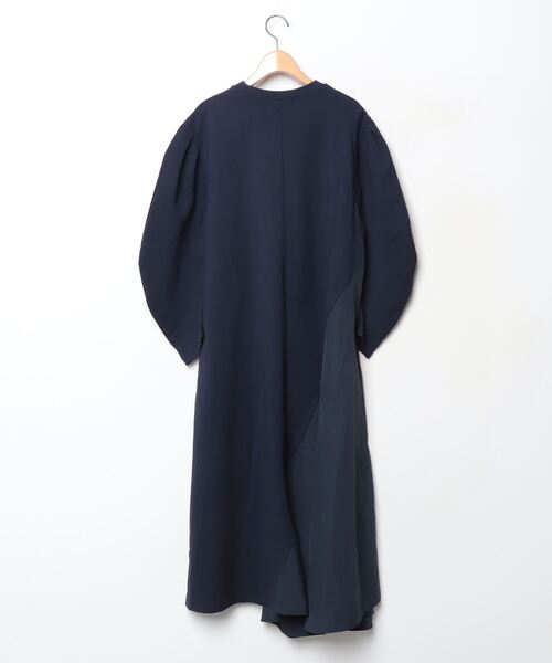 「HeRIN.CYE」 長袖ワンピース FREE ネイビー レディース