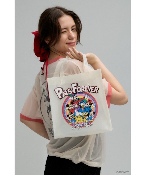 Disney SERIES CREATED by MUS トートバッグ MD PVC トートバッグ
