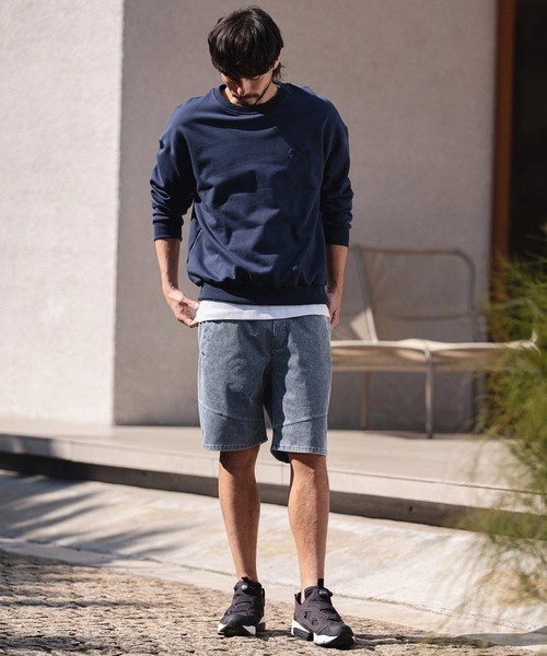 CAMBIO（カンビオ） パンツ mp14956-ジャジーデニムショートパンツ