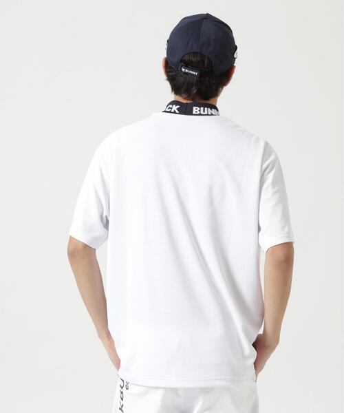 Jack Bunny!!（ジャックバニー） uvカット tシャツ ロゴジャガード半袖