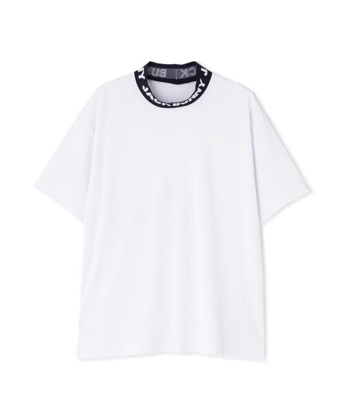 Jack Bunny!!（ジャックバニー） tシャツ ロゴジャガード半袖モック