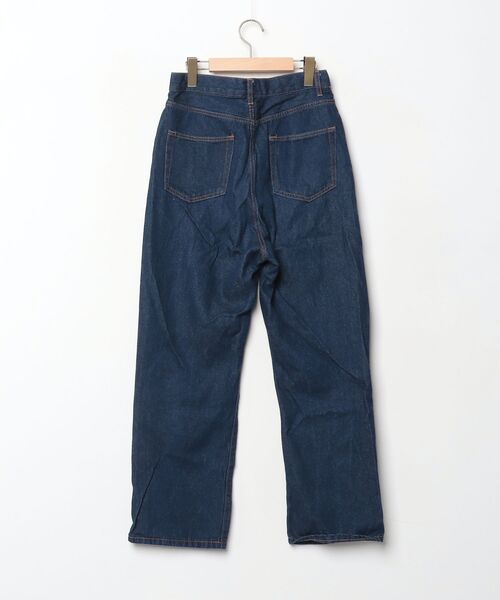 「apres jour」 デニムパンツ L ネイビー レディース_画像2