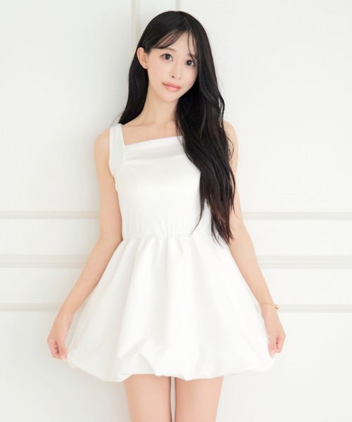 ALLuRing ChaRm ワンピース 夏 Balloon Camisole Dress / バルーン