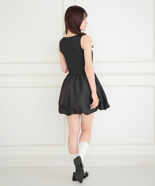 ALLuRing ChaRm ワンピース 夏 Balloon Camisole Dress / バルーン