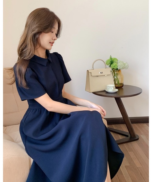0*9様 バースデーバッシュ　ワンピース　ブルー BIRTHDAY BASH（バースデーバッシュ） ワンピース 半袖 ILEHEM SHIRT