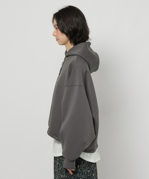 「niko and...」 ジップアップパーカー LARGE グレー レディース_画像7