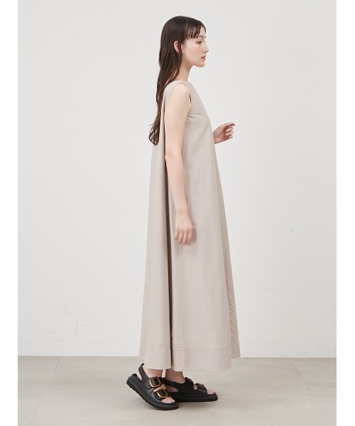 「Mila Owen」 ノースリーブワンピース 0 ブラウン レディース_画像9