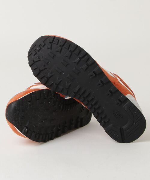 New Balance（ニューバランス） ローカットスニーカー 23.5cm オレンジ