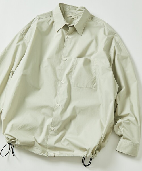 「FREAK'S STORE」 長袖シャツ MEDIUM ブルー メンズ_画像3
