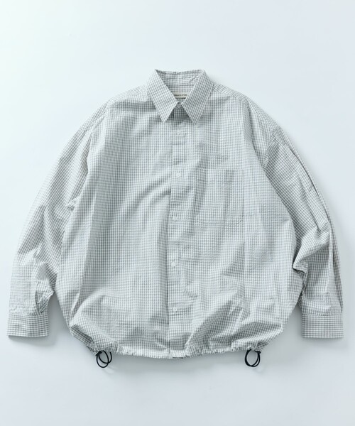「FREAK'S STORE」 長袖シャツ MEDIUM ブルー メンズ_画像4