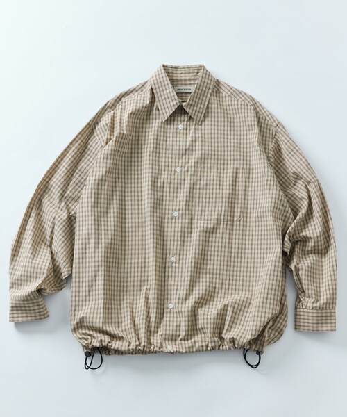「FREAK'S STORE」 長袖シャツ MEDIUM ブルー メンズ_画像8